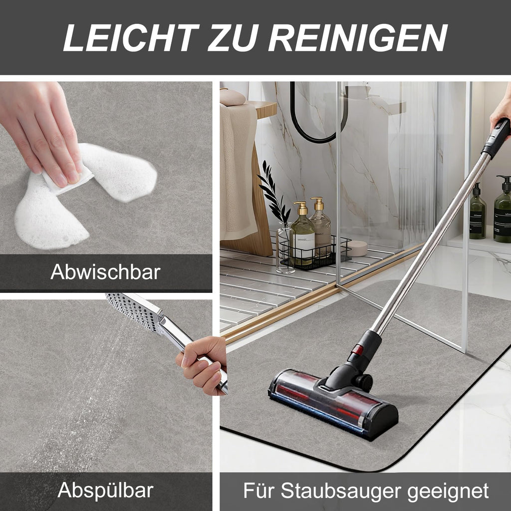 Rutschfeste Badematte (schnelltrocknend)
